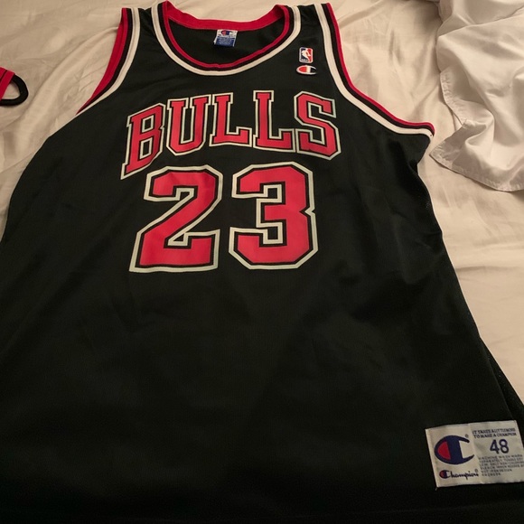 Champion Other - Vintage Champion Jordan Black #23 Jersey. ‘96